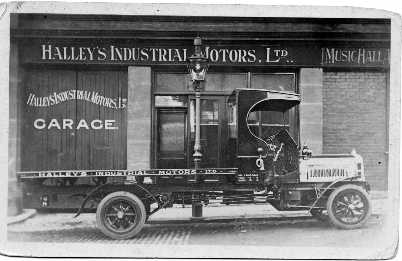 Historic Halley vehicle suitable for model and toy inspiration